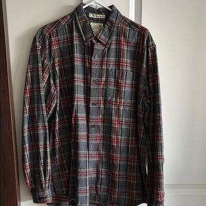 LL bean men’s large traditional fit flannel